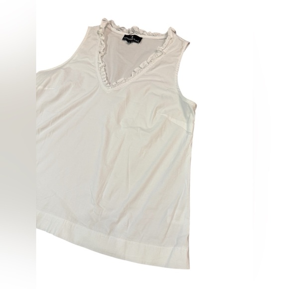 Tuckernuck POMANDER PLACE White Veronica Top in White Size Small - Picture 4 of 10